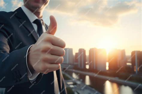 Business Man Giving Thumbs Up 的图像结果