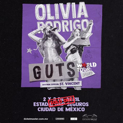 SOLD OUT: Olivia Rodrigo hará vibrar el Estadio GNP Seguros