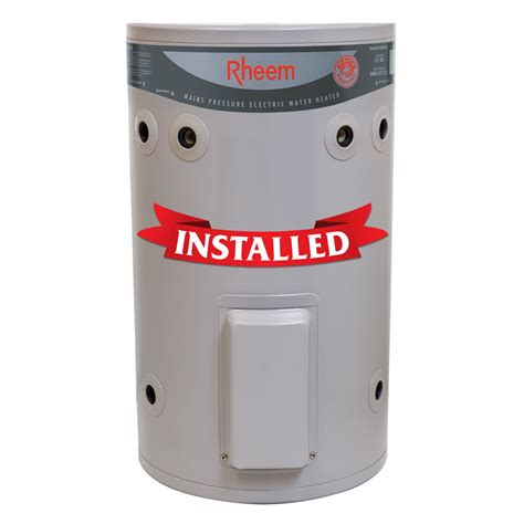 Rheem 250 Electric Hot Water Heater Installed | Australian Hot Water