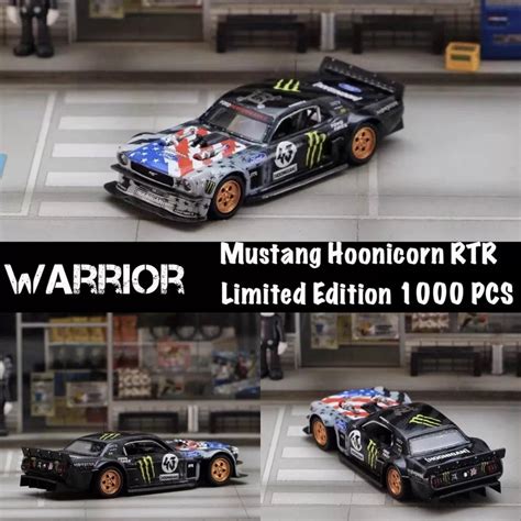 Street Warrior 1:64 Mustang Hoonicorn RTR F-150 Alloy car model ...
