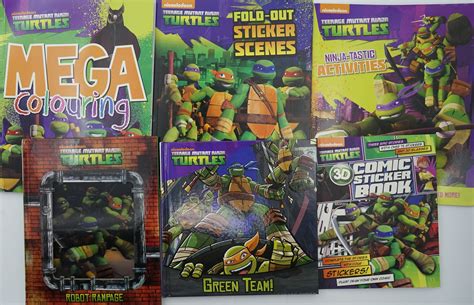 Teenage Mutant Ninja Turtles Book Set (6 Books) - BookXcess Online