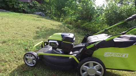 RASAERBA A BATTERIA G FORCE XR120   YouTube