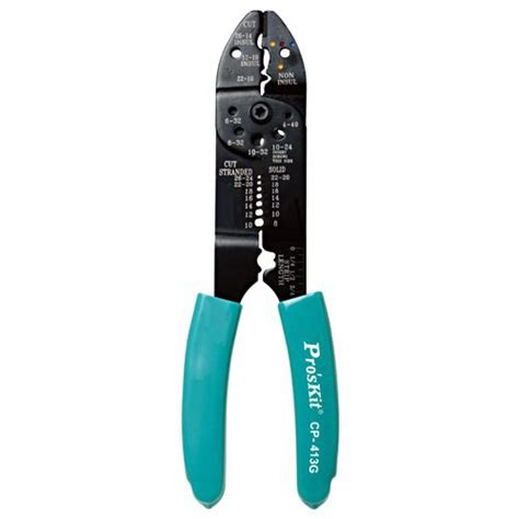 Proskit CP-413G 8-inch Carbon Steel Heavy Duty Wire Stripper (Green ...