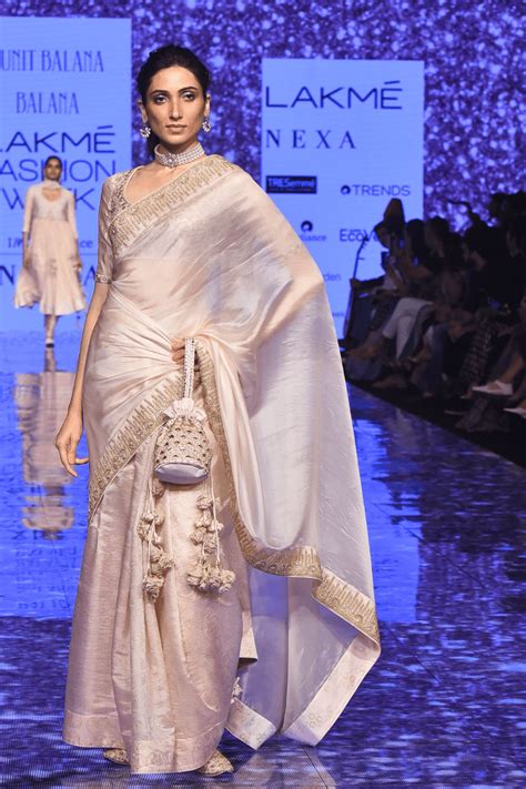 Organza Heavy Border Saree With Blouse – Punit Balana