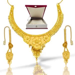 zevarhouse Brass Gold-plated Gold Jewellery Set Price in India - Buy ...