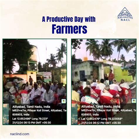 NACL Industries Limited | 🌾 OFM Success at Danishpet Village! 🌿 A productive meeting with 20 ...