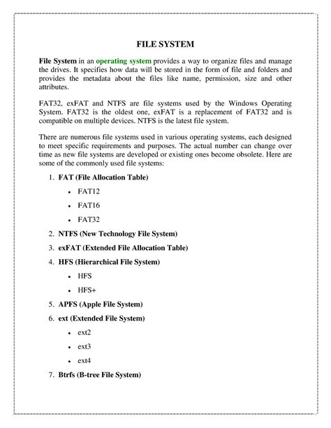 Image result for File System in OS