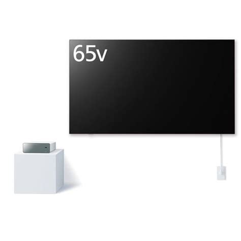 パナソニック TH-65LW2 65V型 4K有機ELテレビ VIERA ウォールフィットテレビ BS・CS 4Kチューナー内蔵 | ヤマダウェブコム