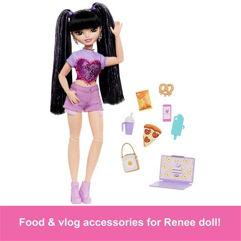 Buy Barbie Dream Besties Renee Fashion Doll With Accessories For Kids ...
