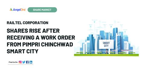Railtel Corporation Share Rise After Getting Smart City Work Order ...