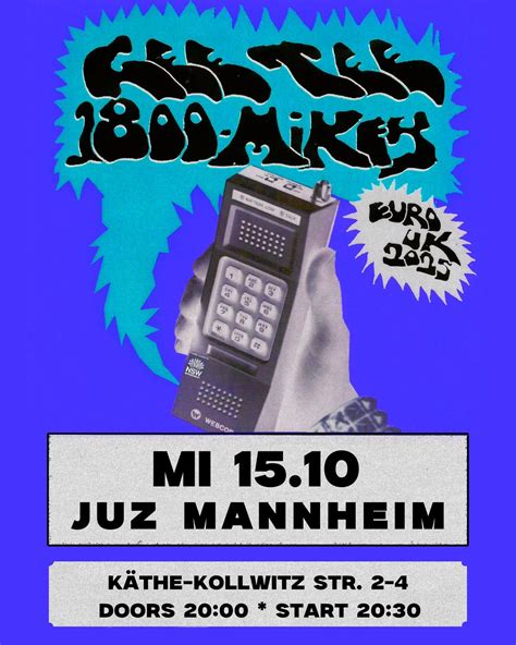 Konzert! w/ Gee Tee & 1-800-Mikey (Australien), Käthe Kollwitz Str. 2-4 ...