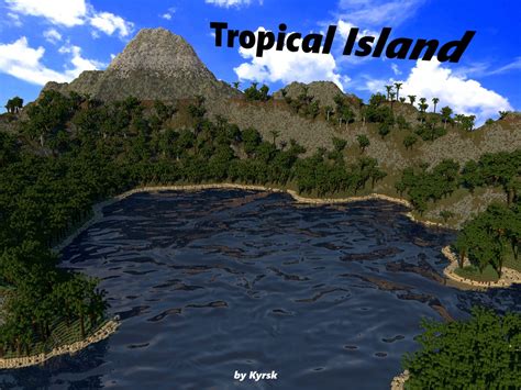 Image result for Minecraft Java Tropical Creative Map