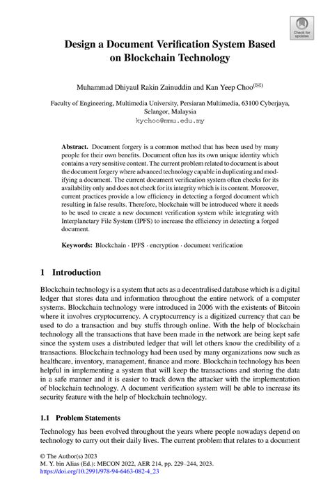 125979641 - Design a Document Verification System Based on Blockchain ...