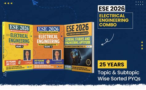 Buy ESE Electrical Engineering 2026 & General Studies and Engineering ...