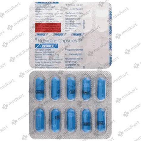 PRODEP 20MG CAPSULE 10'S - Uses, Side Effects, Price, Composition and ...