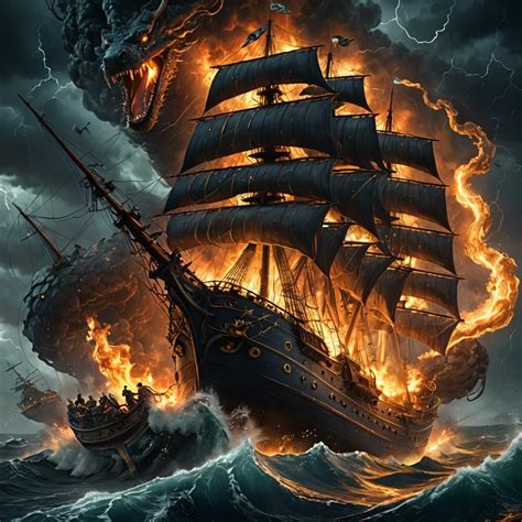 Hic Sunt Dracones - AI Generated Artwork - NightCafe Creator