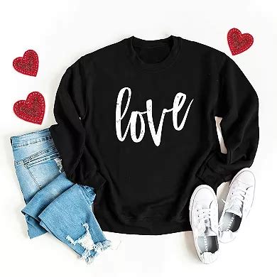 Love Cursive Sweatshirt