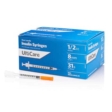 Insulin Syringes Box
