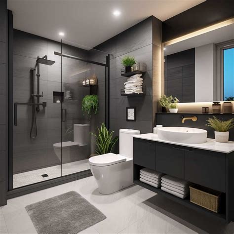 60+ Chic and Compact Modern Bathroom Designs for Small Areas • ArtFasad