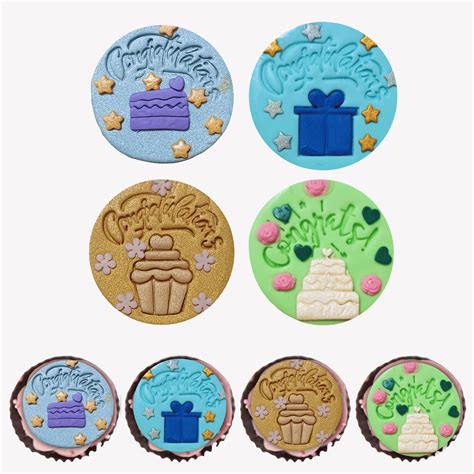 Confect Congratulations Toppers for Cakes & Cupcakes | Cake Decoration ...