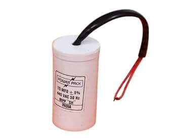 Generic 15UF 450V AC CAPACITOR (Pack of 5) - Round Aluminum, Plastic ...