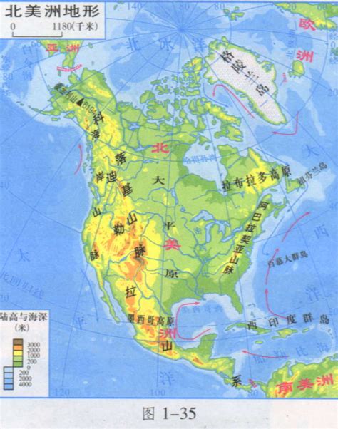 高中地理知识讲解-北美洲，气候的影响因素、经度地带性 - 地理试题解析 - 地理教师网
