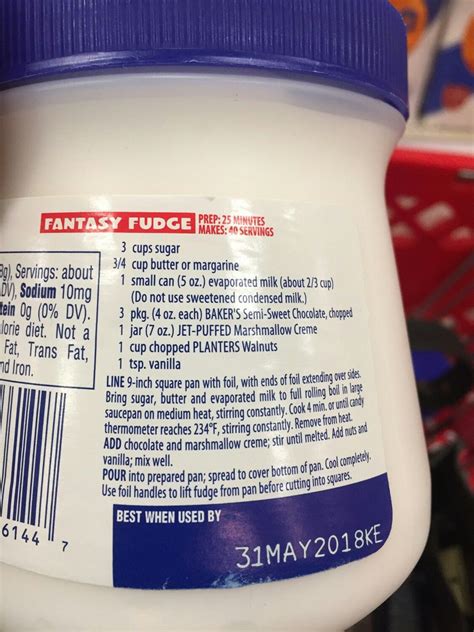 Jet Puffed Marshmallow Fudge Recipe