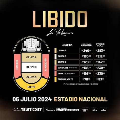 Líbido, la reunión 2024 | cuáles son los precios y cómo comprar entradas en venta general con ...