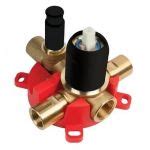 HERZ 00368B Ugradni mešač sa prebacivačem crni - Alvos Beograd