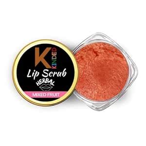KINDED Lip Sugar Scrub Herbal Natural Essential Oils Exfoliating Balm ...
