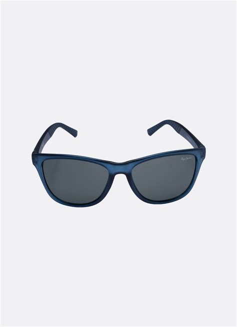 Blue Uv-protected Wayfarer Sunglasses | Pepe Jeans India