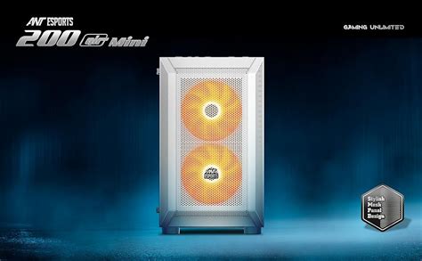 Amazon.in: Buy Ant Esports 200 Air Mini M-ATX Computer Case/Gaming ...