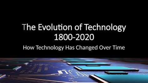 The Evolution of Technology 的图像结果