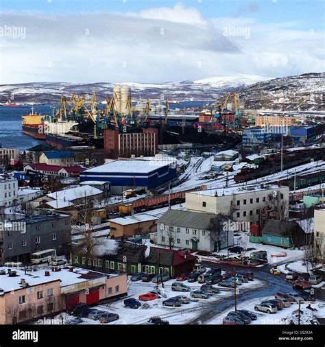 The Port Of Murmansk Russia High Resolution Stock Photography and ...