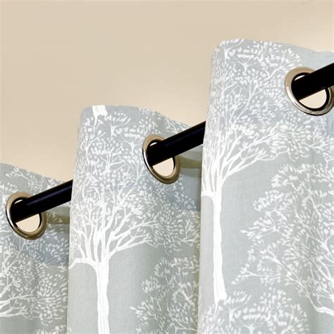 Buy Saddle Rowena Set of 2 Printed Light Filtering Door Curtains from ...
