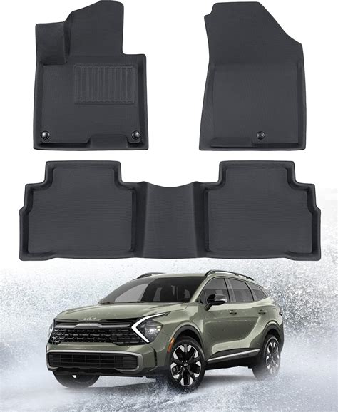 Amazon.com: BAMACAR for Kia Sportage Floor Mats 2023(3PCS Only Non ...