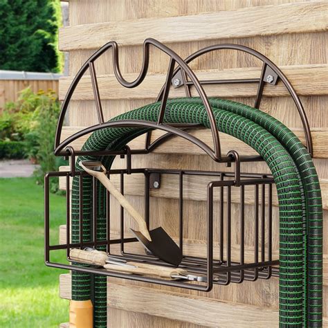 Amazon.com : Smatorga Hose Reel Garden Hose Holder,Water Hose Holder ...