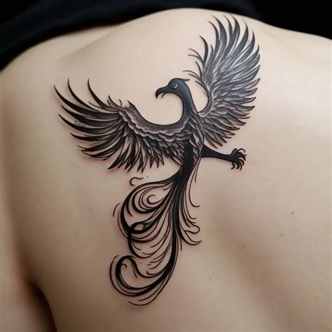 Phoenix Bird Tattoos: Meaning, Significance (100 Designs) - HBTat2