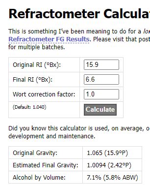 Image result for Getting ABV Using a Refractometer