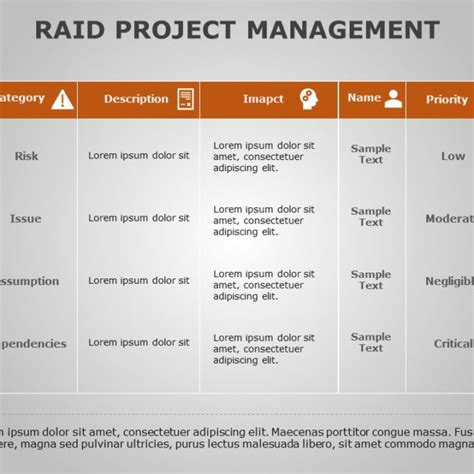 Image result for Project Management Raid Examples