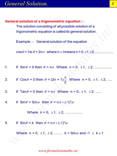 Image result for General Solution Example
