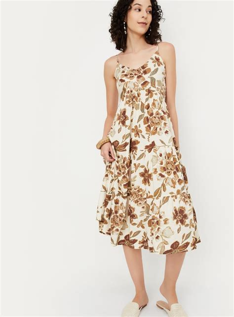 Buy Women Floral Printed Tiered Dress Online at just Rs. 999.0 ...