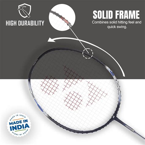 YONEX Astrox Attack 9 Badminton Racket (G4, 4U BLACK) | sppartos