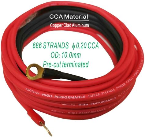 AgClover 4 Gauge CCA Amplifier Wiring Kit, AMP Wire Kit, India | Ubuy