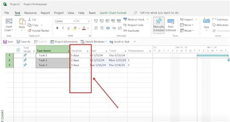 Image result for Adding Tasks in MS Project