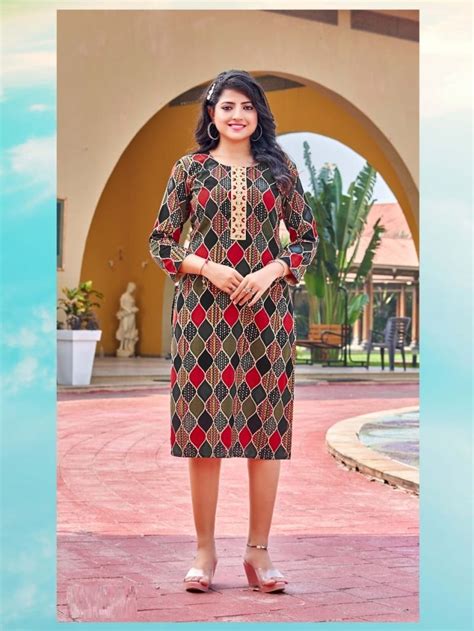 Kinti Shilpa Ethnic Wear Embroidery Kurti Collection