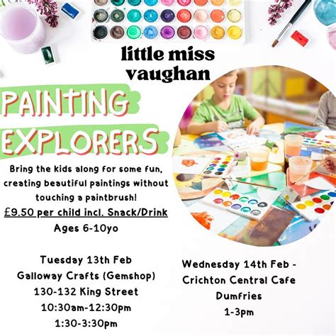 Holiday Kids - Painting Explorers - GALLOWAY CRAFTS AND OUTBACK YARNS ...