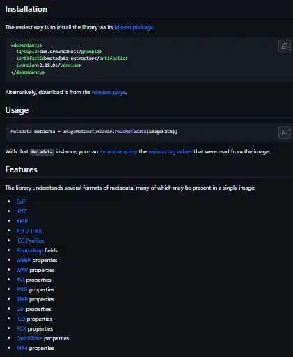 Image result for Metadata Extractor