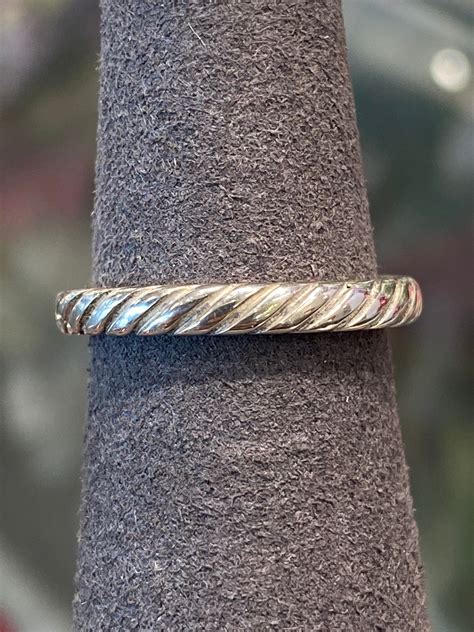 Silver David Yurman Band With Design – Mo Money Pawn Shop