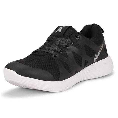 Buy Kraasa Men Running Shoes Black UK 8 at Amazon.in
